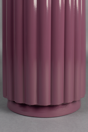 Fluted Cylindrical Stool | Dutchbone Camila | OROA.com