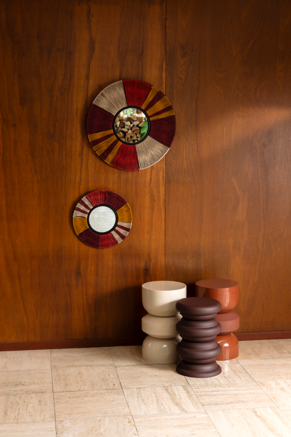 Modern Iron Stool | Dutchbone Apollo | OROA.com