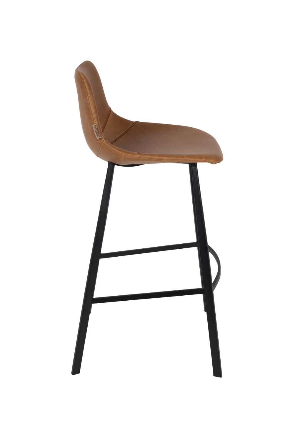 Vintage Leather Bar Stools (2) | Dutchbone Franky | Oroatrade.com