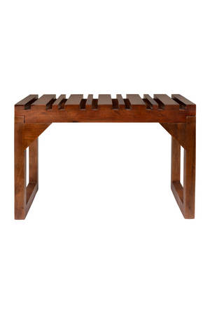 Mango Wood Slatted Bench | Dutchbone Jakub | OROA.com