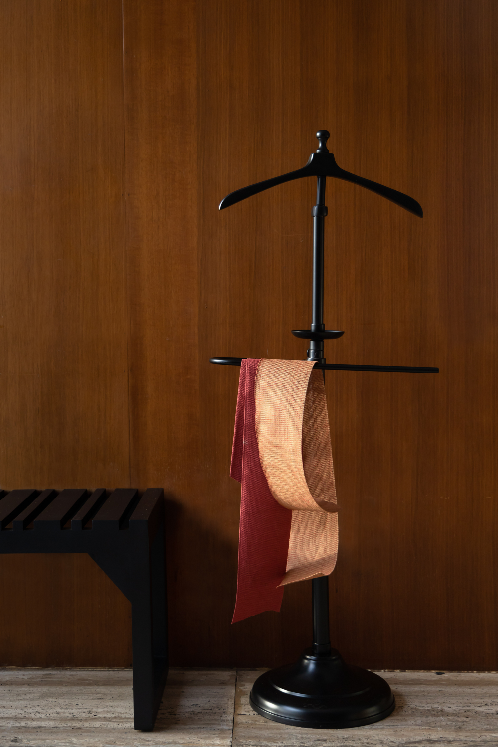 Mango Wood Slatted Bench | Dutchbone Jakub | OROA.com