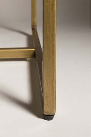 Vintage Brass Dining Table | Dutchbone Class | Oroa.com