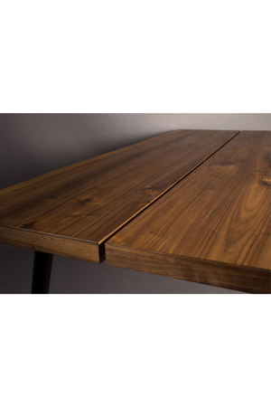 Walnut Veneer Dining Table | Dutchbone Alagon | Oroa.com