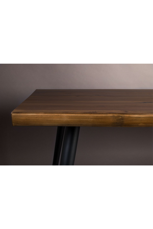 Walnut Veneer Dining Table | Dutchbone Alagon | Oroa.com