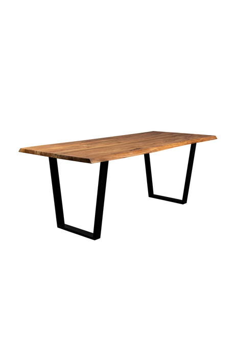 Solid Acacia Dining Table | Dutchbone Aka | OROA.com