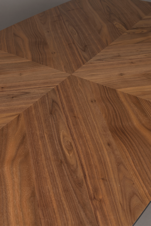 Rubber Wood Dining Table | Dutchbone Clover | Oroa.com