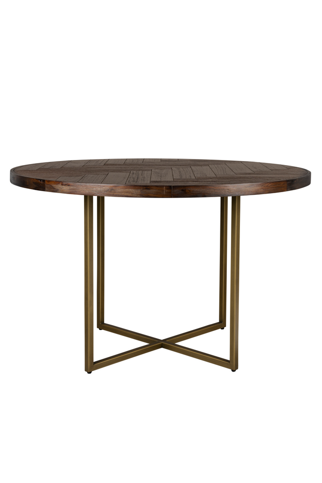 Round Acacia Dining Table | Dutchbone Class | Oroatrade.com