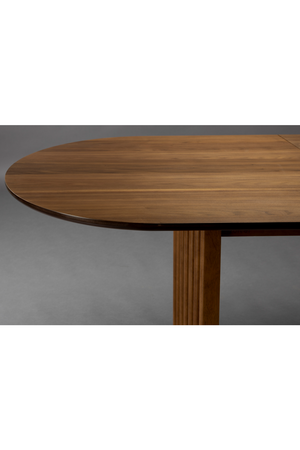 Oval Oak Adjustable Dining Table | Dutchbone Barlet | OROA.com
