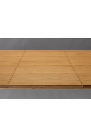 Oval Oak Adjustable Dining Table | Dutchbone Barlet | OROA.com