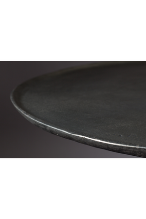 Round Pedestal End Table | Dutchbone Brute | Oroa.com