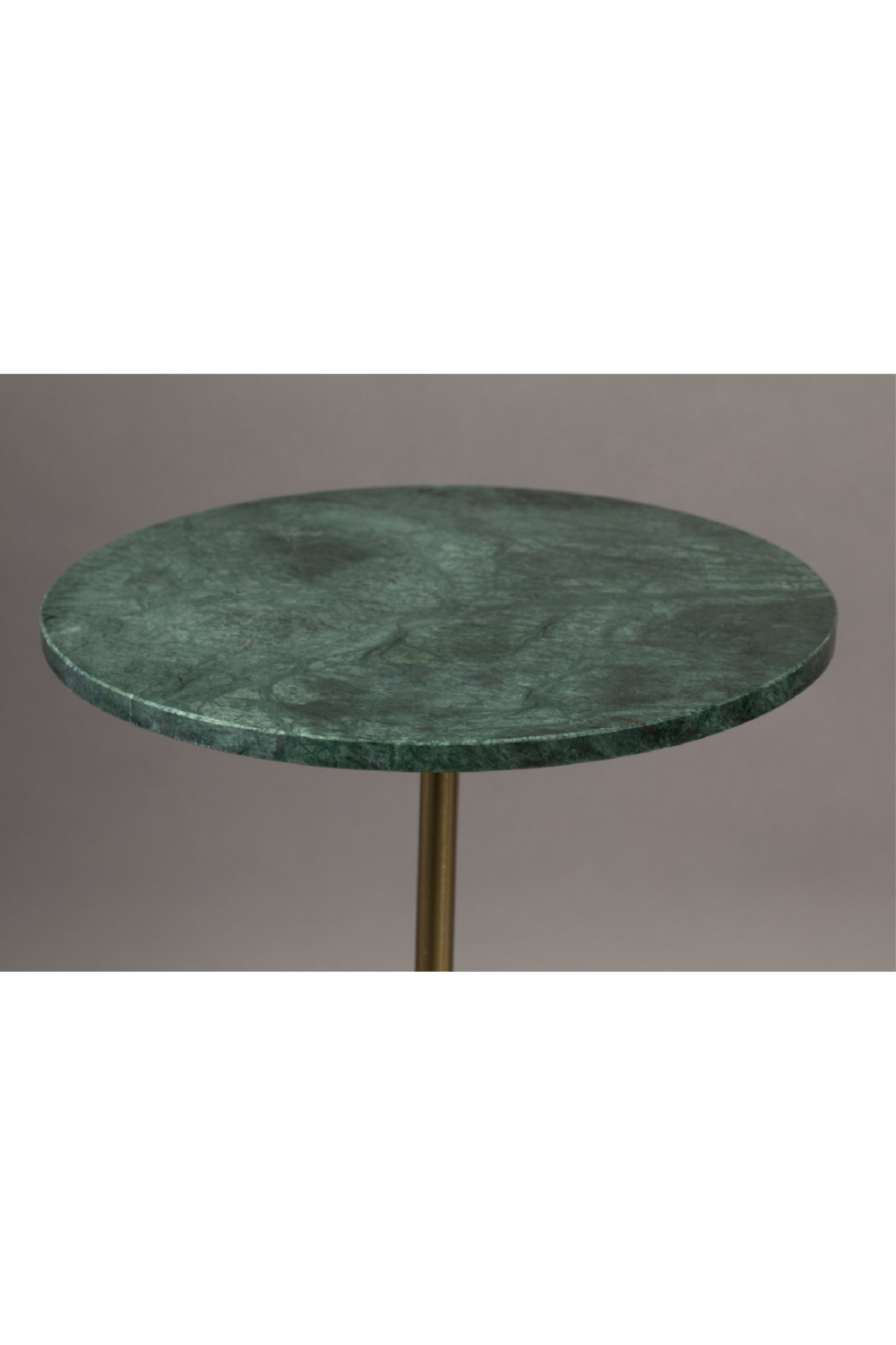Green Round Marble End Table | Dutchbone Gunnar | Oroatrade.com