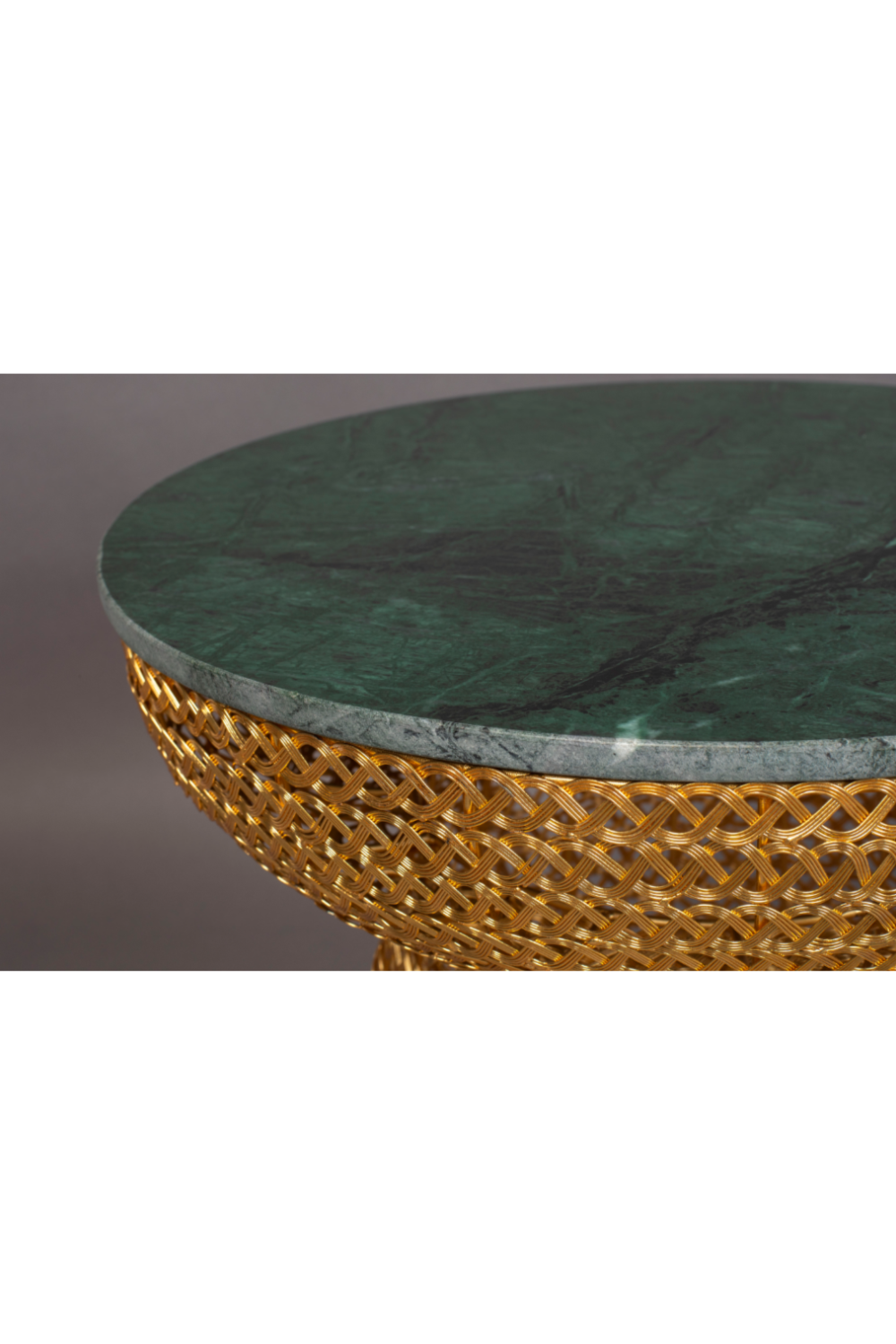 Gold Side Table | Dutchbone Gauri | Oroatrade.com