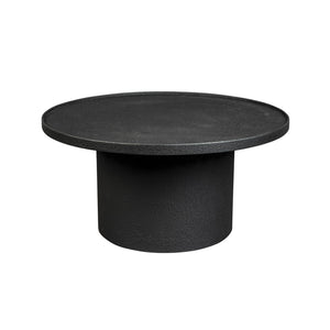   Modern European furniture - Round Black Coffee Table - www.oroa.com | Oroa.com