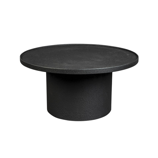 Modern European furniture - Round Black Coffee Table - www.oroa.com