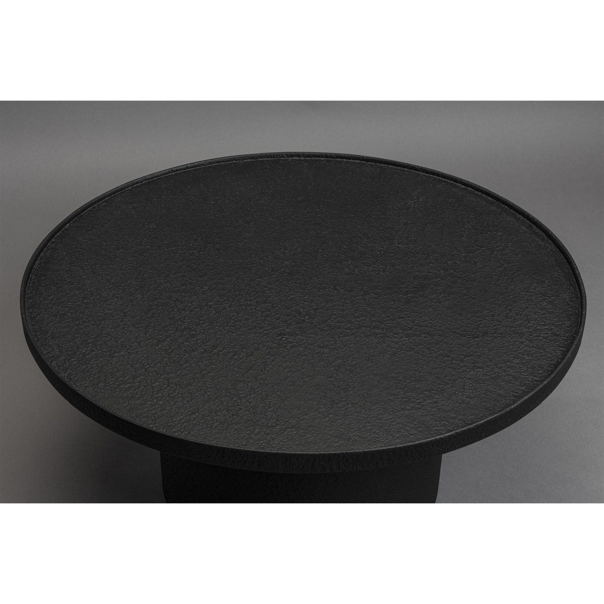   Modern European furniture - Round Black Coffee Table - www.oroa.com | Oroa.com