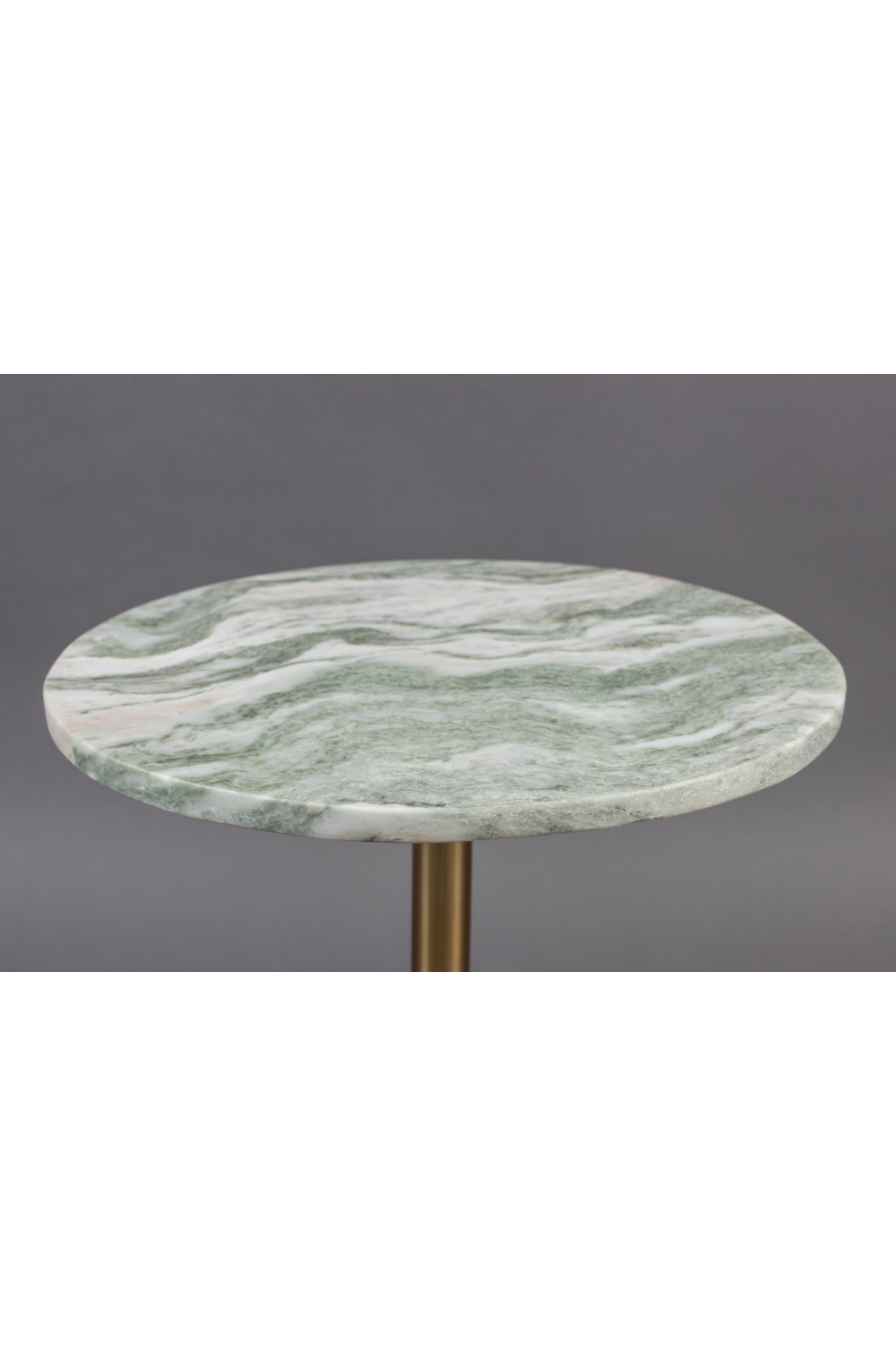 Marble Pedestal Side Table | Dutchbone Salerno | OROA.com