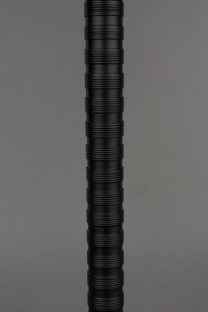 Black Aluminum Pedestal Side Table | Dutchbone Turner | OROA.com