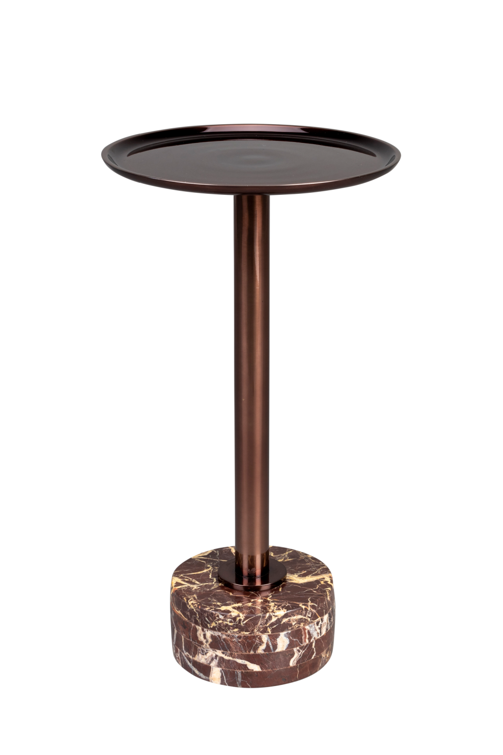 Brown Marble Side Table | Dutchbone Pose | OROA.com