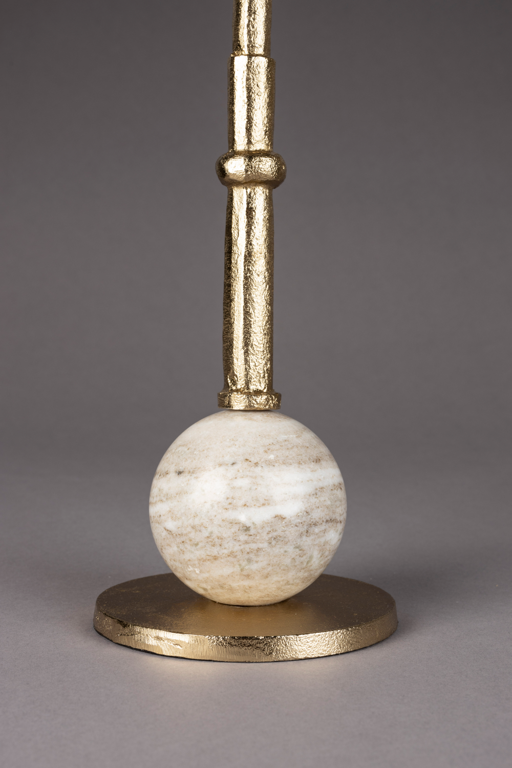 Marble Pedestal Side Table | Dutchbone Everest | OROA.com