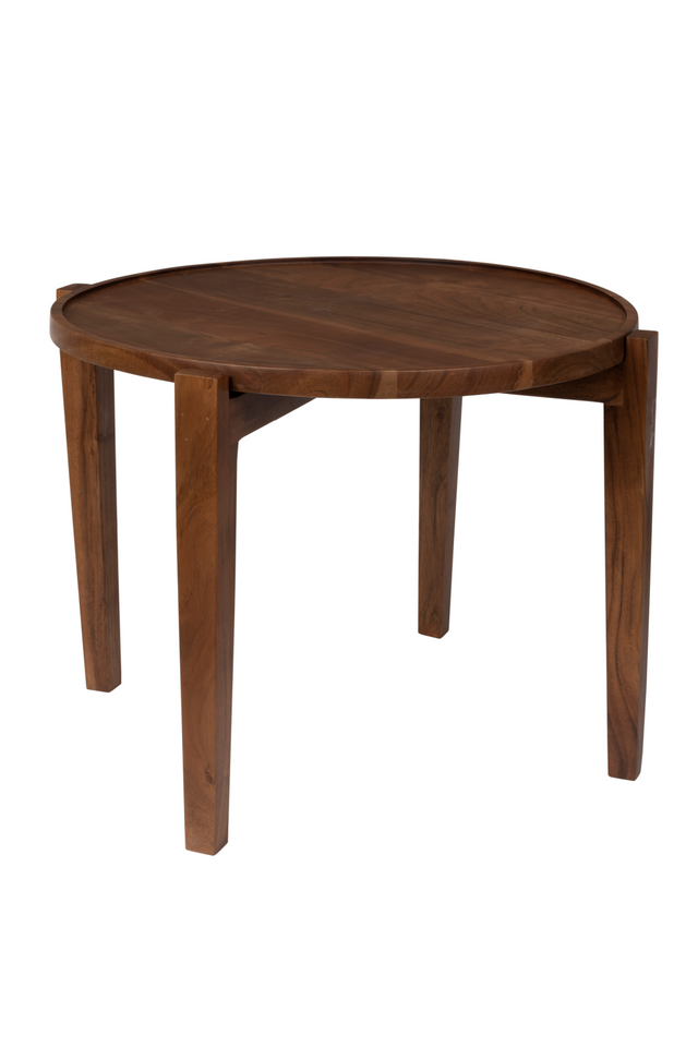 Acacia Round Coffee Table | Dutchbone Shane | OROA.com