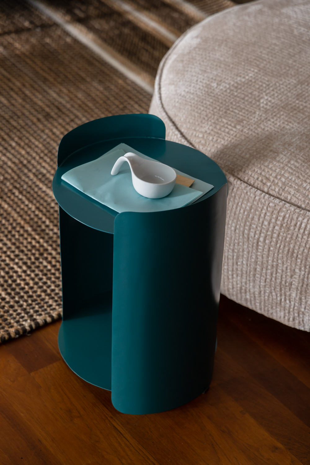 Powder Coated Steel Side Table | Dutchbone Navagio | OROA.com