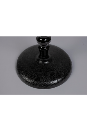 Black Pedestal Side Table | Dutchbone Odessa | OROA.com
