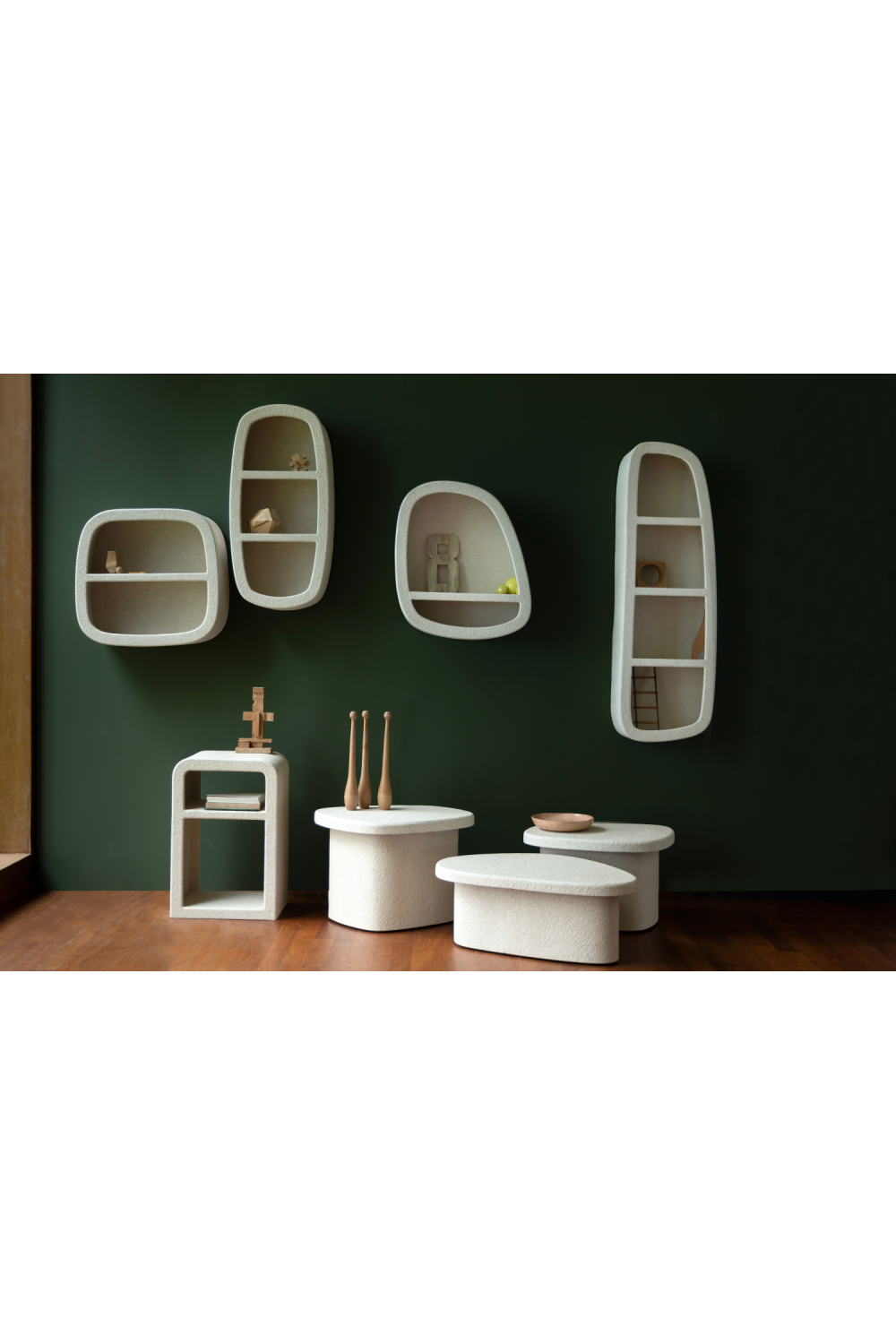 Beige Marble Coffee Table | Dutchbone Veda | OROA.com