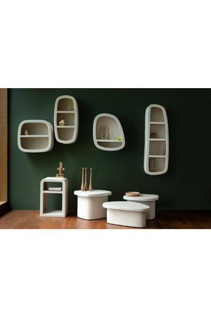 Beige Marble Coffee Table | Dutchbone Veda | OROA.com