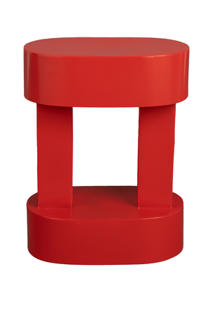 Iron Side Table | Dutchbone Magenta | OROA.com