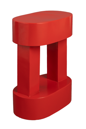 Iron Side Table | Dutchbone Magenta | OROA.com