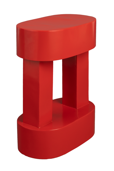 Iron Side Table | Dutchbone Magenta | OROA.com