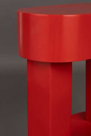 Iron Side Table | Dutchbone Magenta | OROA.com