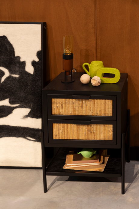   Rattan Bedside Table | Oroa.com