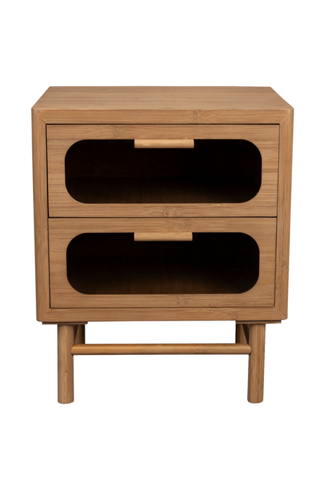Bamboo Storage Side Table | Dutchbone Caroun | OROA.com