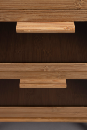 Bamboo Storage Side Table | Dutchbone Caroun | OROA.com