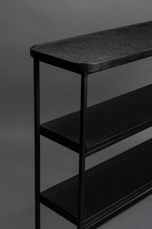 Black Console Table with Shelves | Dutchbone Winston | OROA.com