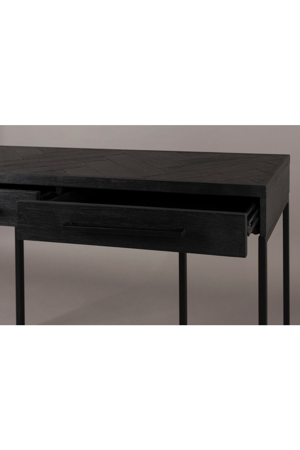 Vintage Herringbone Pattern Console Table | Dutchbone Class | Oroa.com