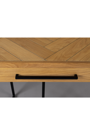 Vintage Herringbone Pattern Console Table | Dutchbone Class | Oroa.com