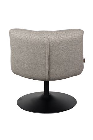 Pedestal Base Padded Lounge Chair | Dutchbone Bar | Oroa.com