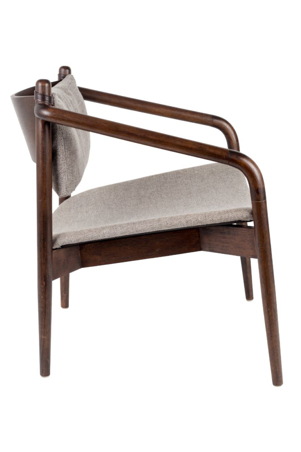 Herringbone Upholstered Armchair | Dutchbone Torrance | OROA.com