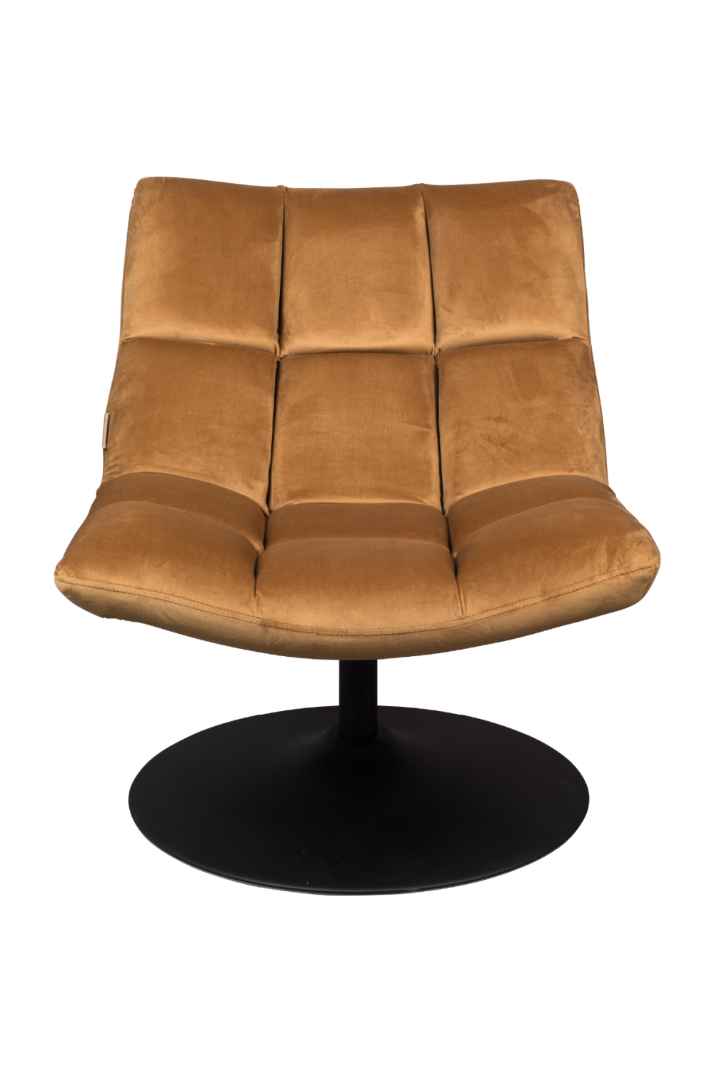Velvet Pedestal Accent Chair | Dutchbone Bar | Oroa.com