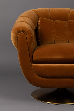 Camel Swivel Lounge Chair | Dutchbone Member |  Oroa.com
