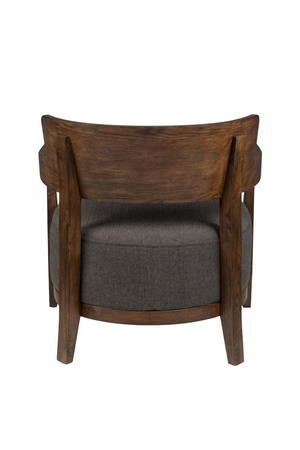 Oak Framed Classic Lounge Chair | Dutchbone Duran | Oroatrade.com