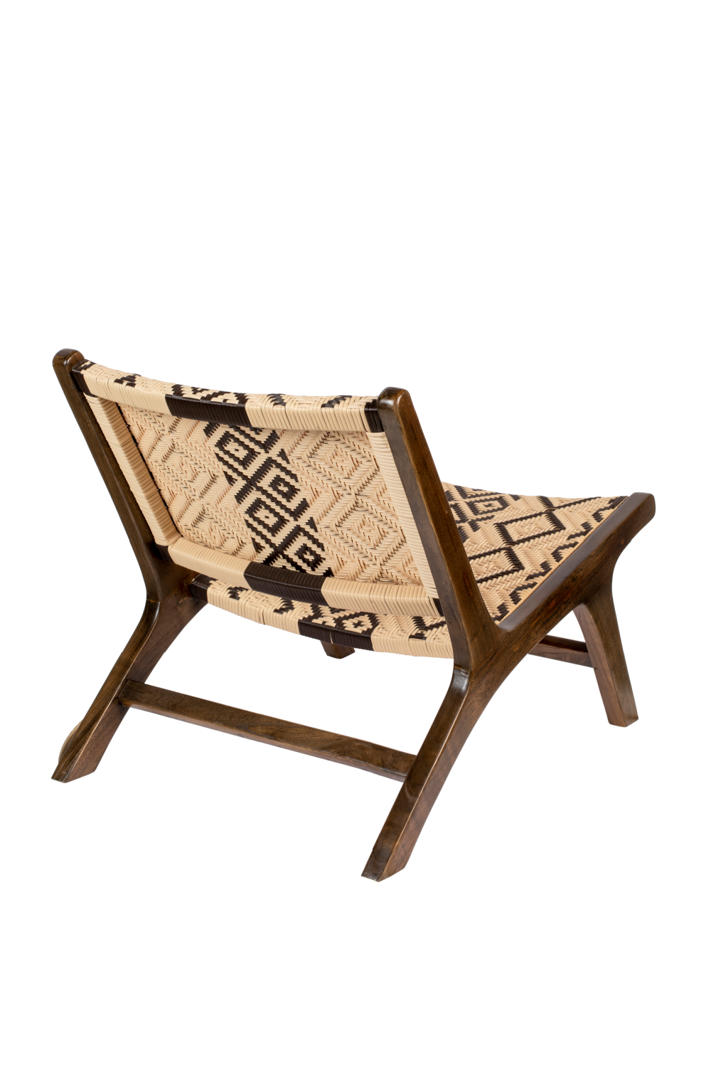 Tribal Pattern Lounge Chair | Dutchbone Landa | OROA.com