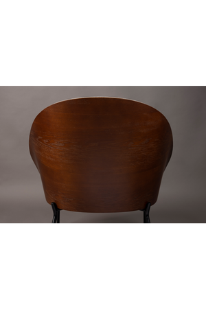 Beige Fabric Lounge Chair | Dutchbone Rodin | OROA.com