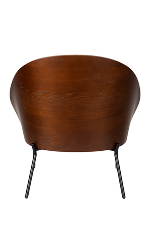 Beige Fabric Lounge Chair | Dutchbone Rodin | OROA.com