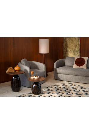 Barrel Lounge Chair | Dutchbone Boho | OROA.com