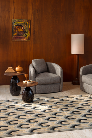 Barrel Lounge Chair | Dutchbone Boho | OROA.com