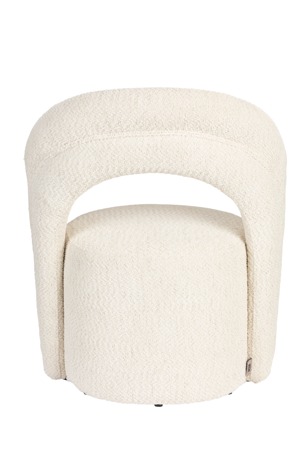 Bouclé Swivel Lounge Chair | Dutchbone Seina | OROA.com