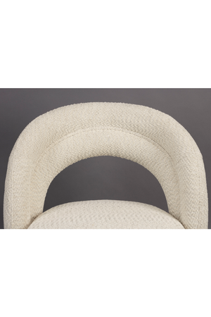 Bouclé Swivel Lounge Chair | Dutchbone Seina | OROA.com